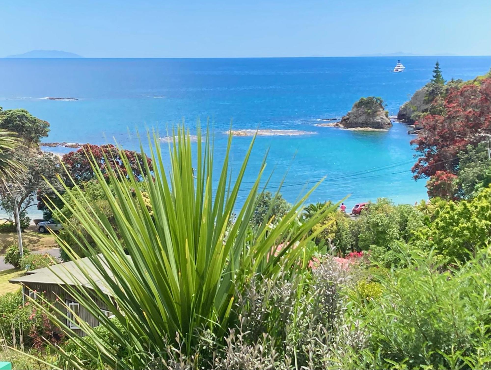 Kereru Cabin - Spectacular Seaviews, Rustic, Glamping Eco Adventure ปาล์มบีช ภายนอก รูปภาพ