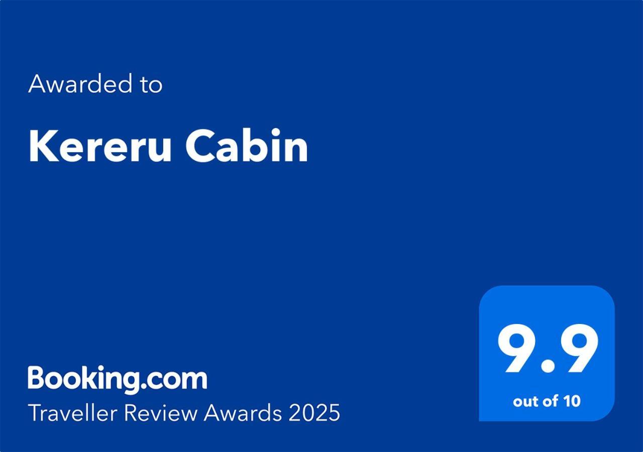 Kereru Cabin - Spectacular Seaviews, Rustic, Glamping Eco Adventure ปาล์มบีช ภายนอก รูปภาพ